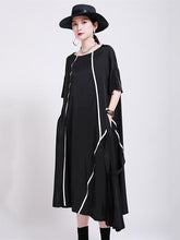 Fashion Elasticity Irregularity Split-Joint Dress